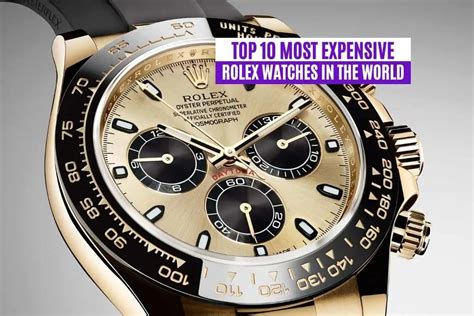 most expensive rolex in world|most expensive new rolex watch.